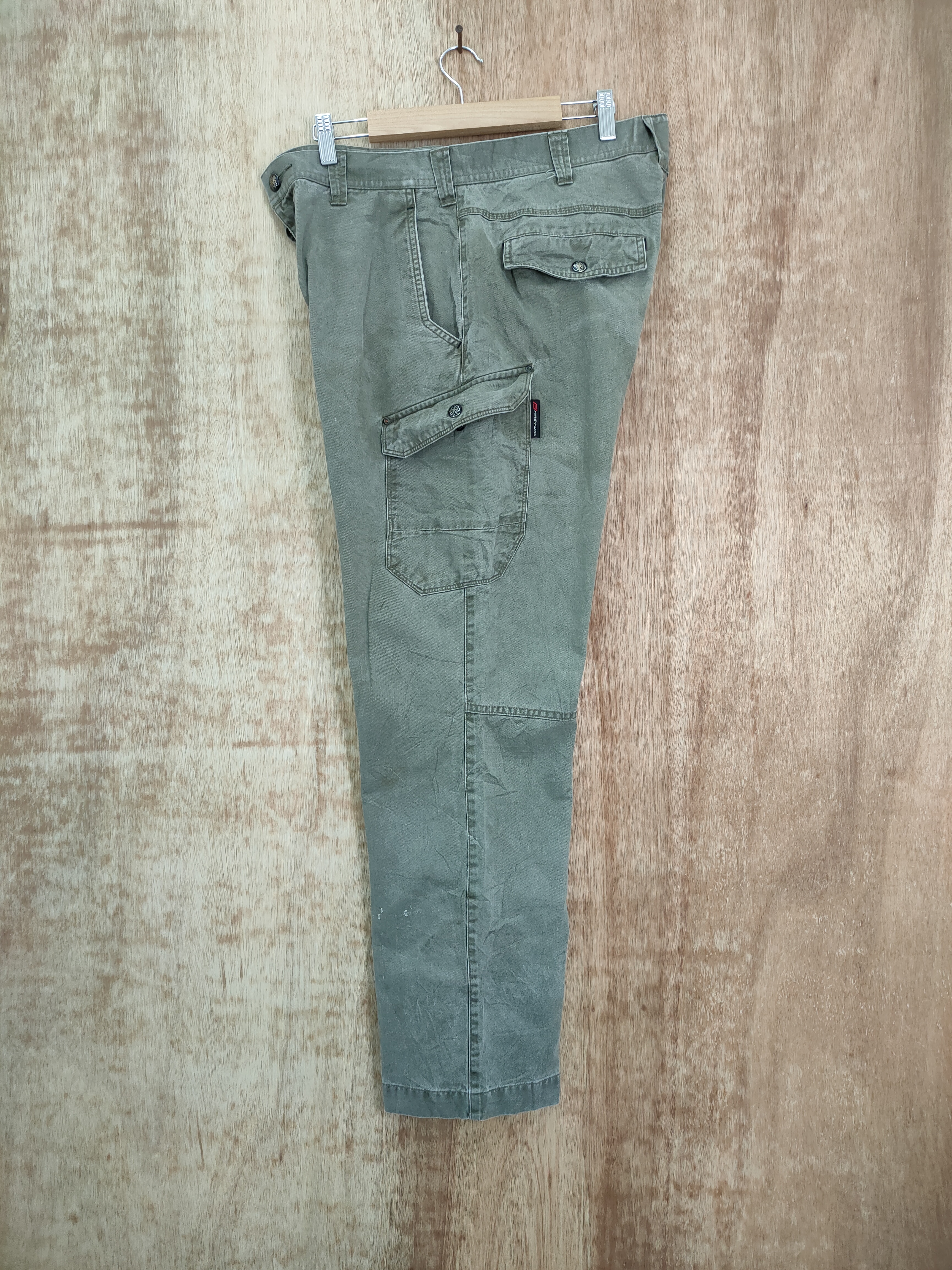 Vintage - FIRE FOX FADED WORKWEAR CARGO PANTS - 5