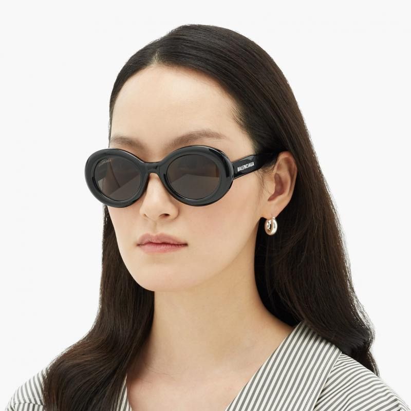 NEW BALENCIAGA BB0074S 001 BLACK WOMEN BALENCIAGA SUNGLASSES - 5