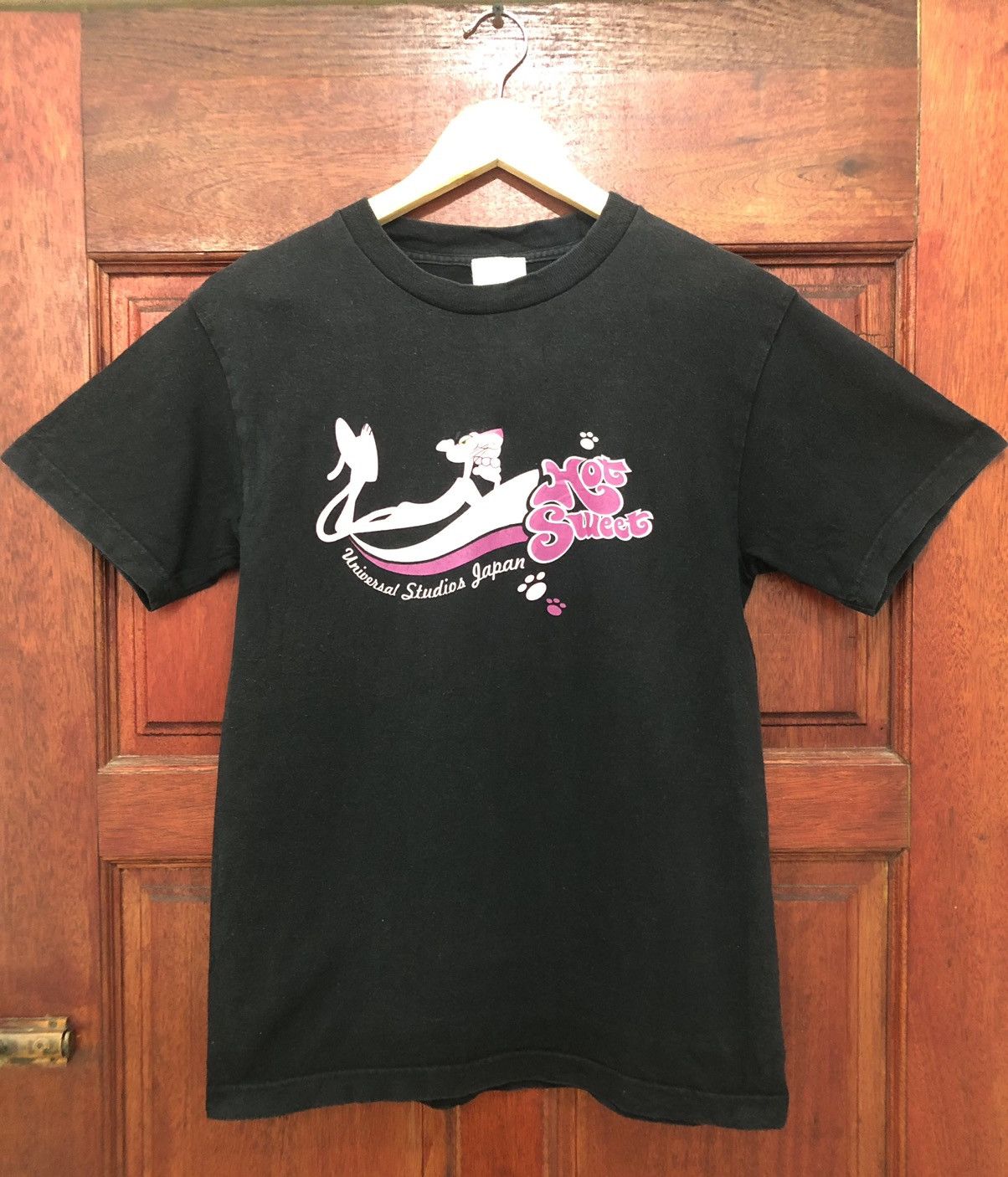 Japanese Brand - Vintage Pink Panther Hot Sweet Japan Made TShirt - 1