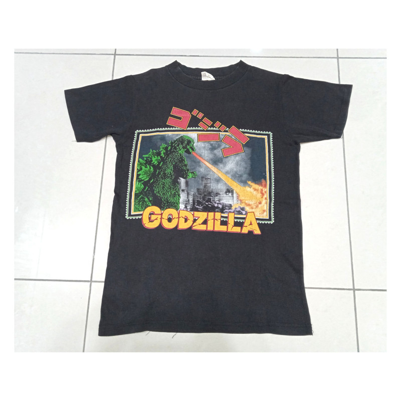 Vintage Godzilla 90s T Shirt Cronies - 1