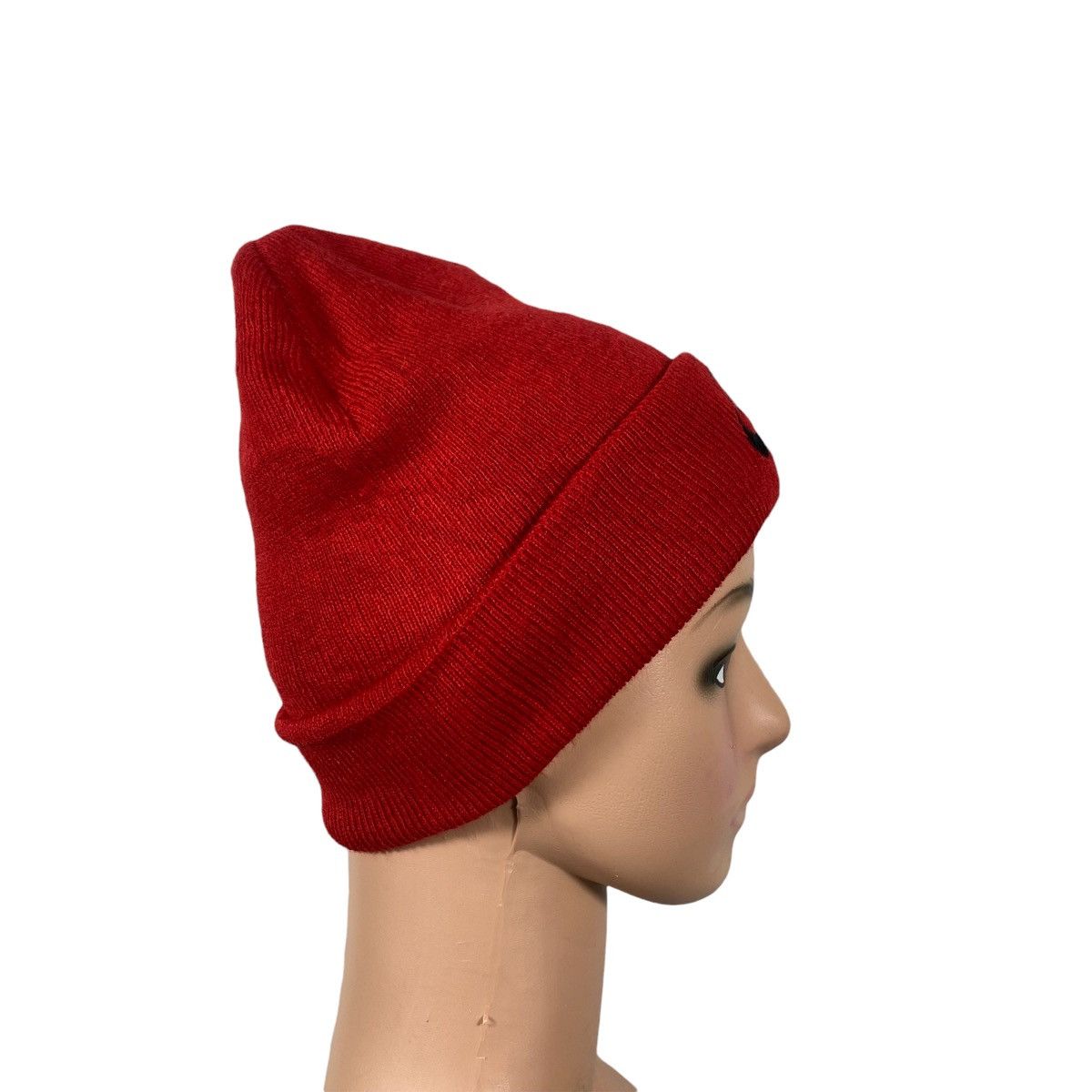 Vintage 90s Nike Embroidery Beanie Unisex Red Colour - 4