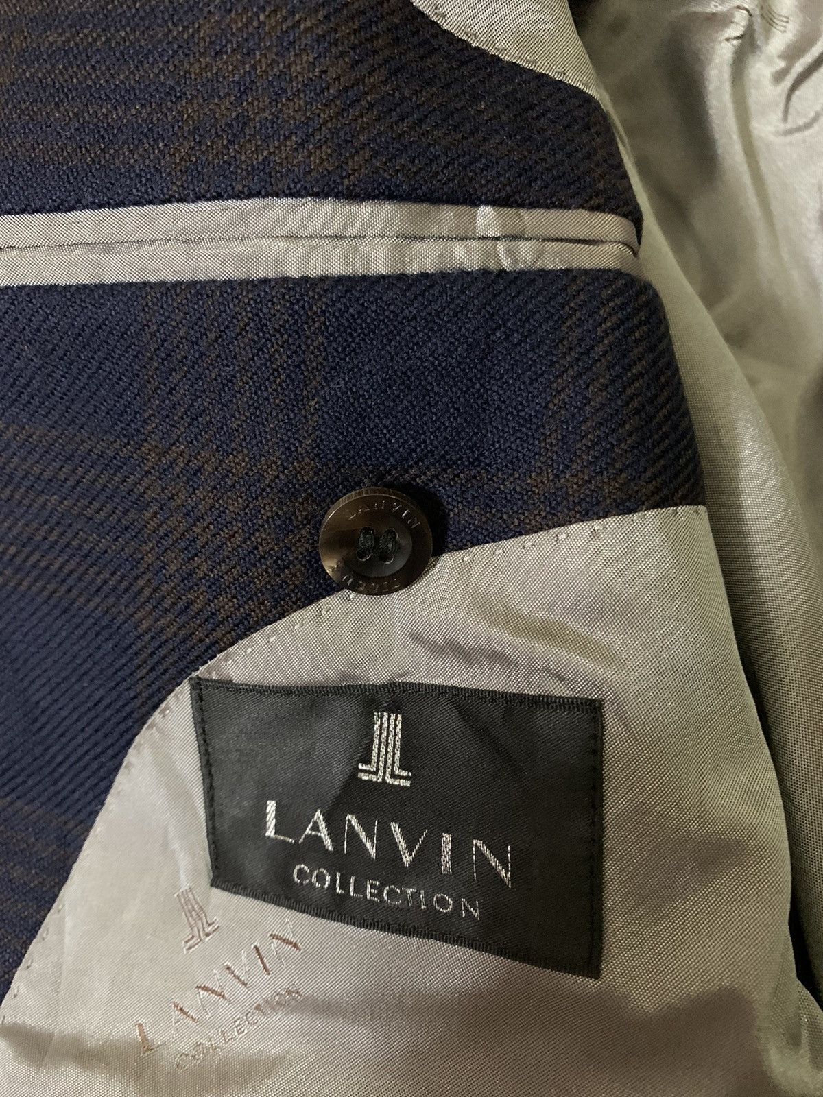 Lanvin Checkered Blazer - 7