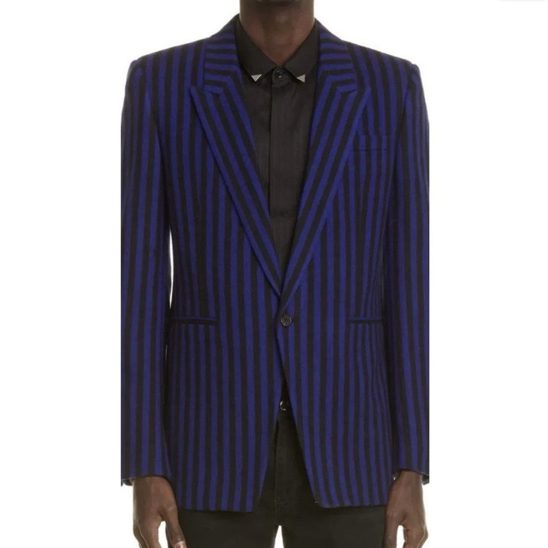 Saint Laurent Striped Blazer in Medium - 1