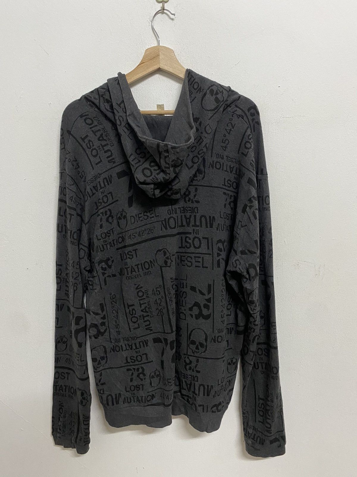 Vintage Diesel Aop Hoodie - 9