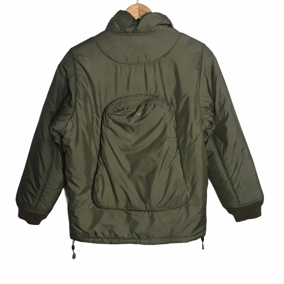 Army green Down puffer jacket - 2