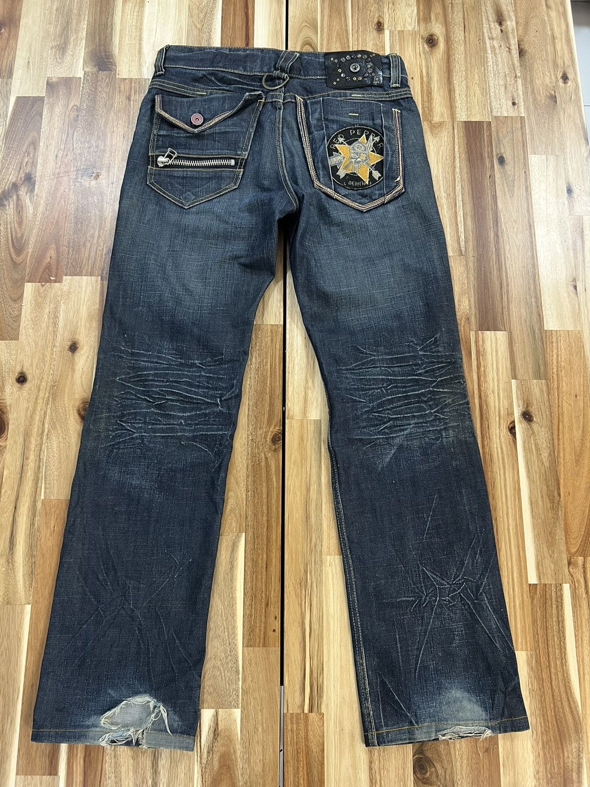 Vintage - Red Peppers & Denim Jeans - 2