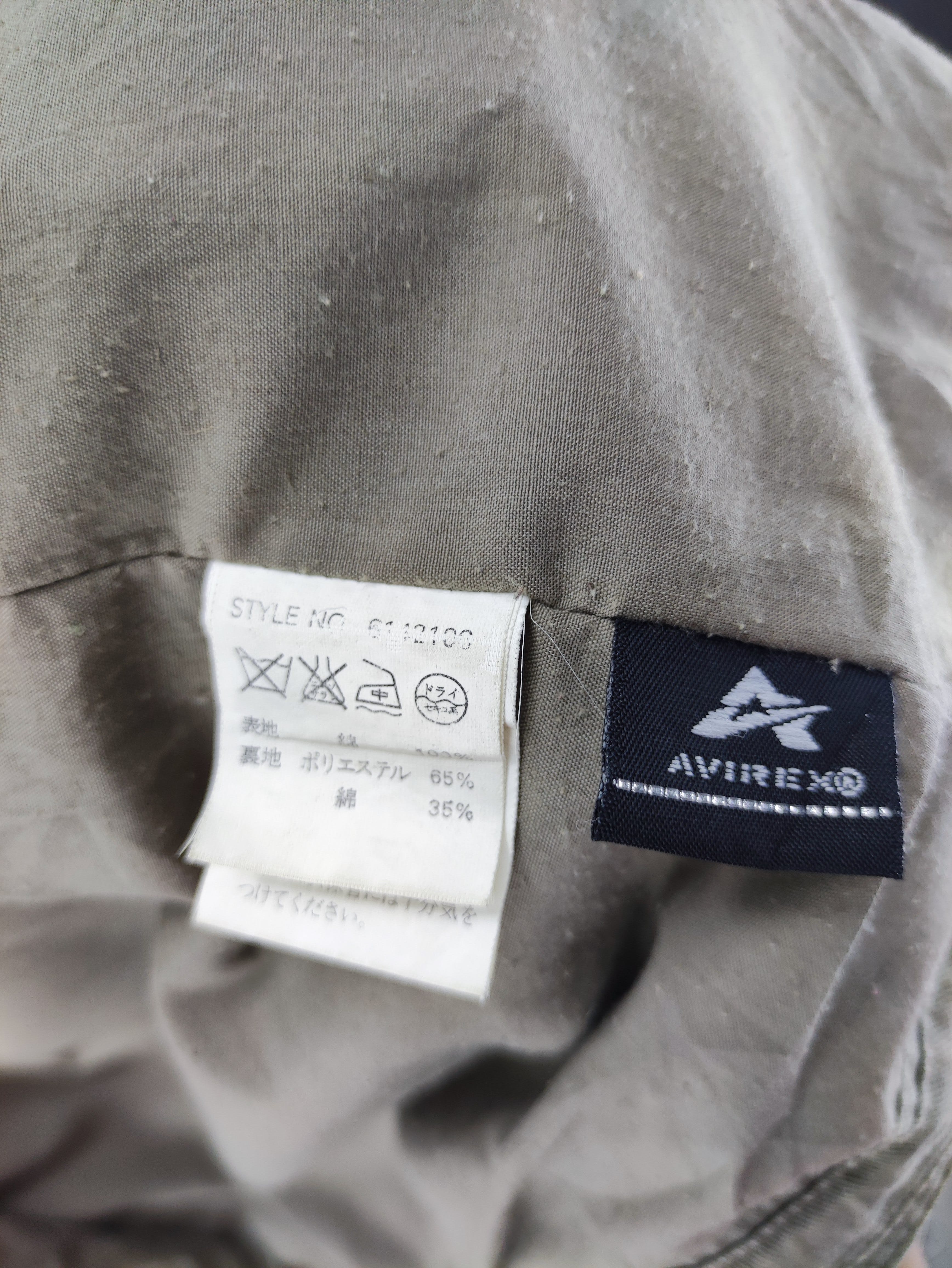 Vintage Avirex Jacket Zipper Hoodie - 8