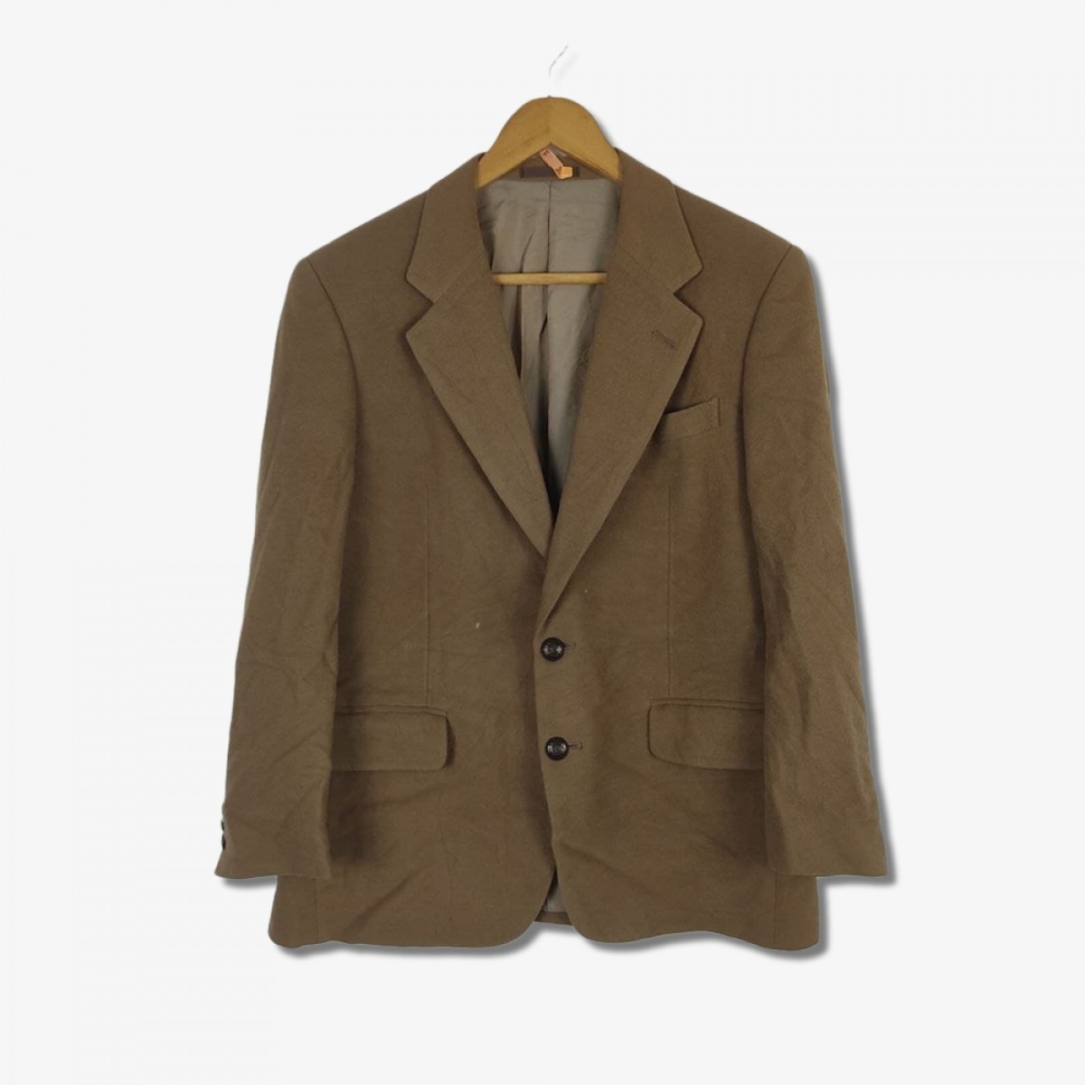 Burberrry London Brown Double Breasted Coat Blazer Jacket - 1
