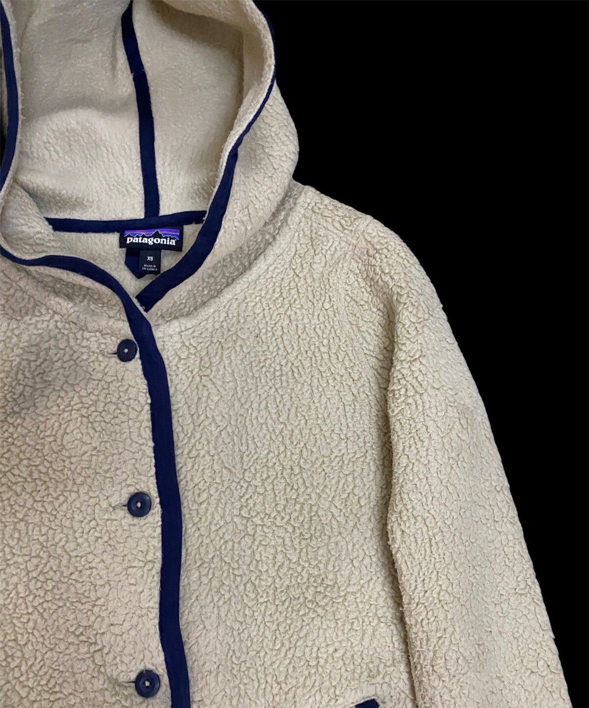 Rare🗻Patagonia Retro-X Sherling Fleece Hooded Cardigan - 8
