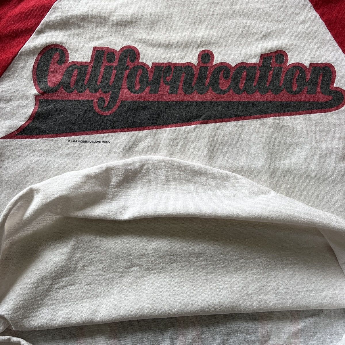 Vintage 1999 Red Hot Chili Peppers Californication Raglan - 14