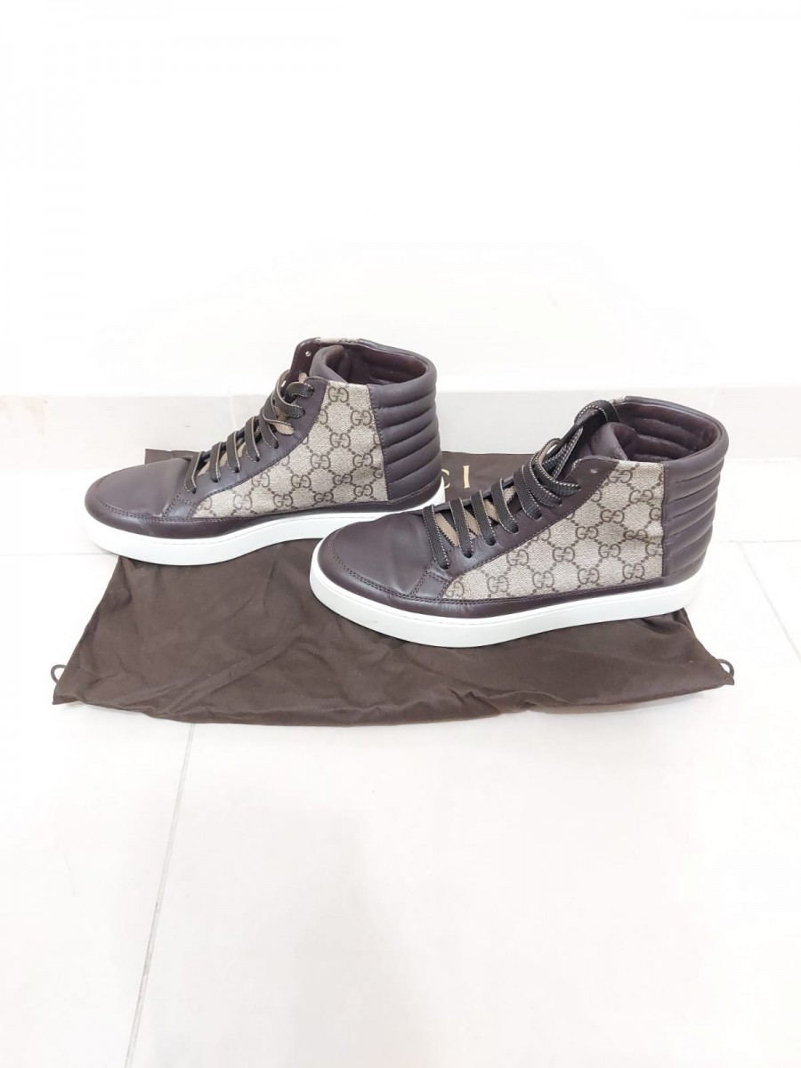 Miro Soft Tessuto GG Supreme Canvas Leather Sneaker - 3