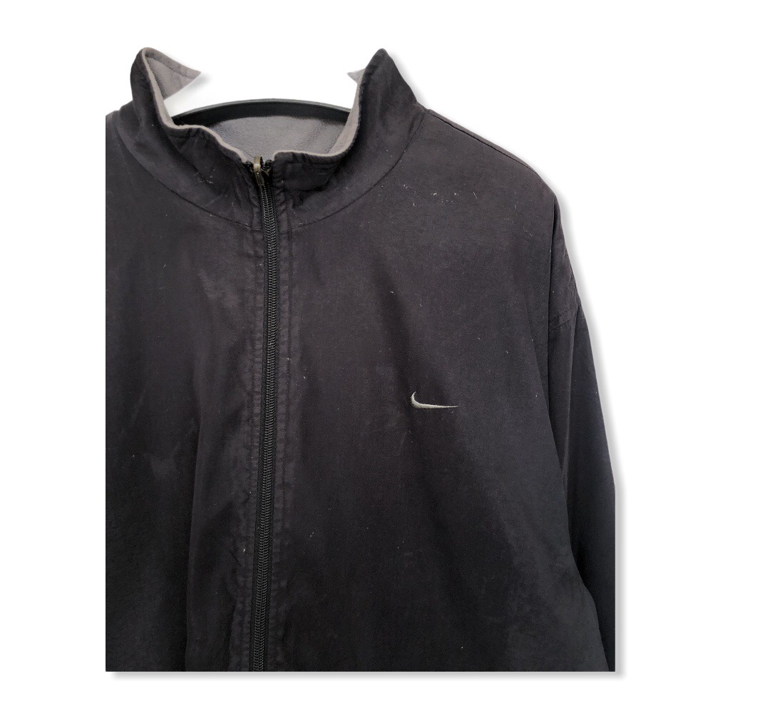 Vintage Nike Swoosh Small Logo Reversible Jacket 🧥 - 3
