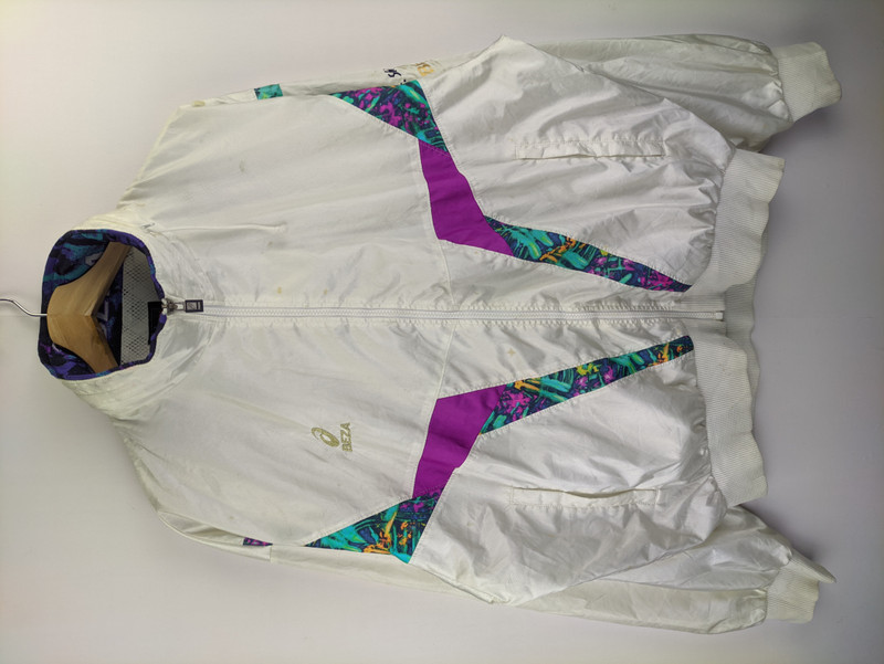 🔥Steals🔥Vintage Windbreaker Jacket Beza by Asics - 1