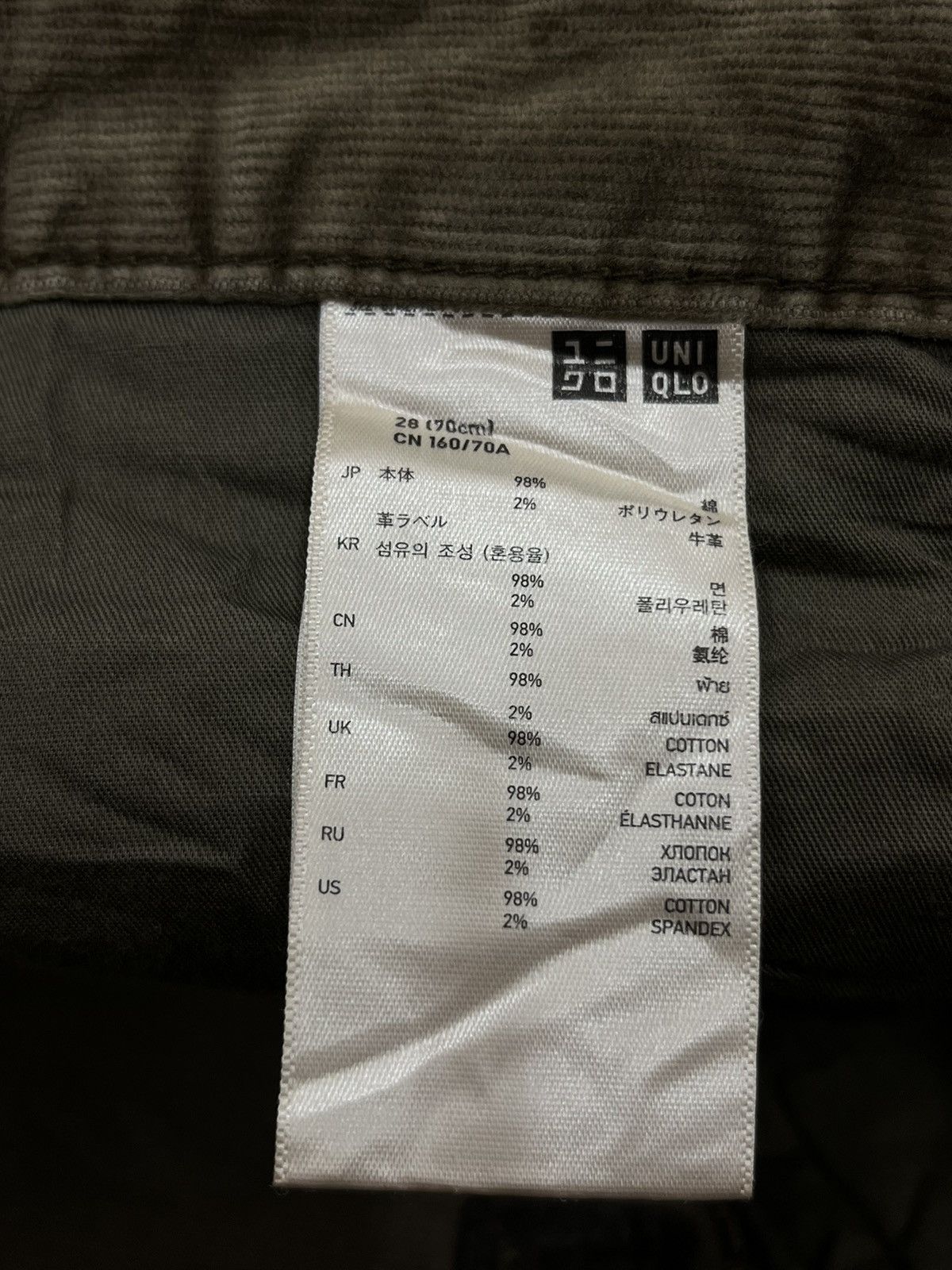 (S). UNDERCOVER X UNIQLO HYPEBEAST PANTS - 8