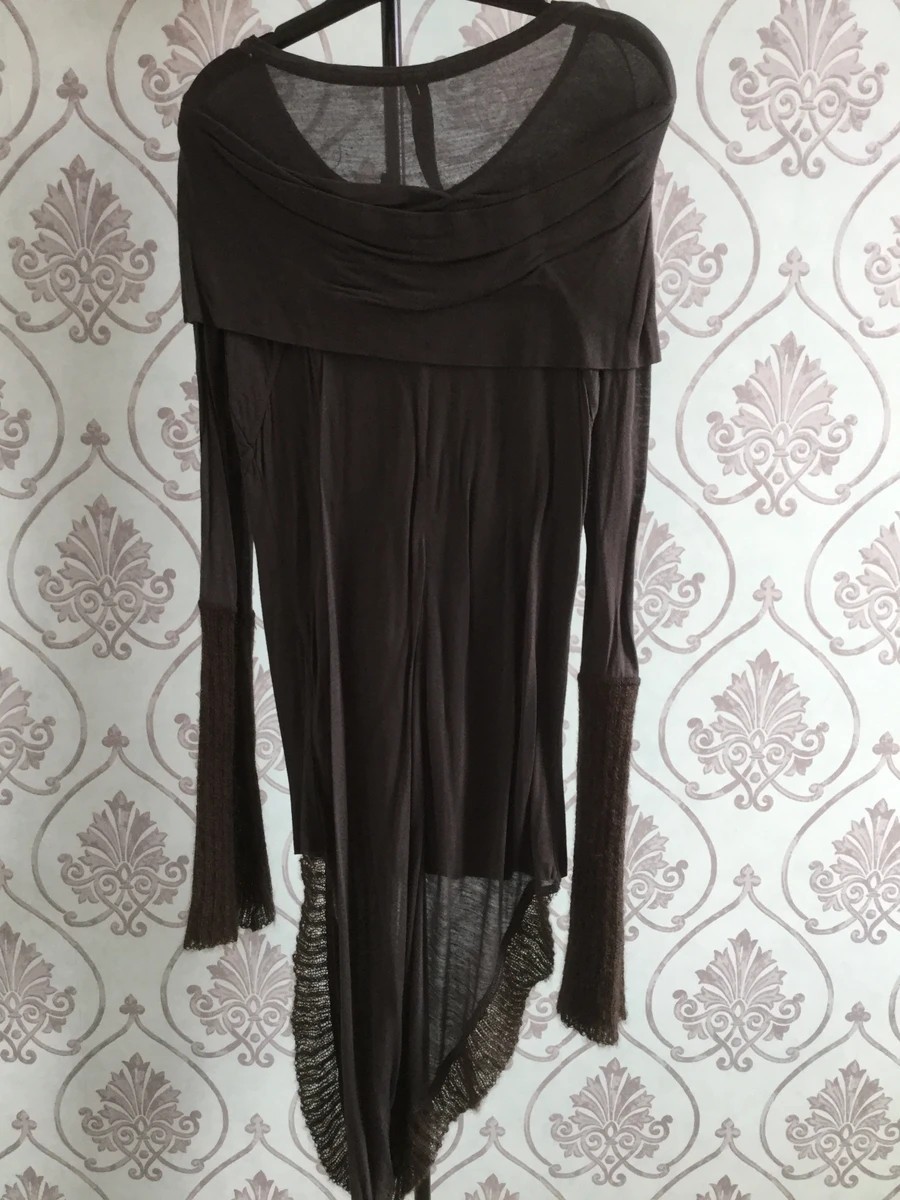 Ilaria Nistri - Asymmetric long top.Like Ann Demeulemeester or Devoa - 2