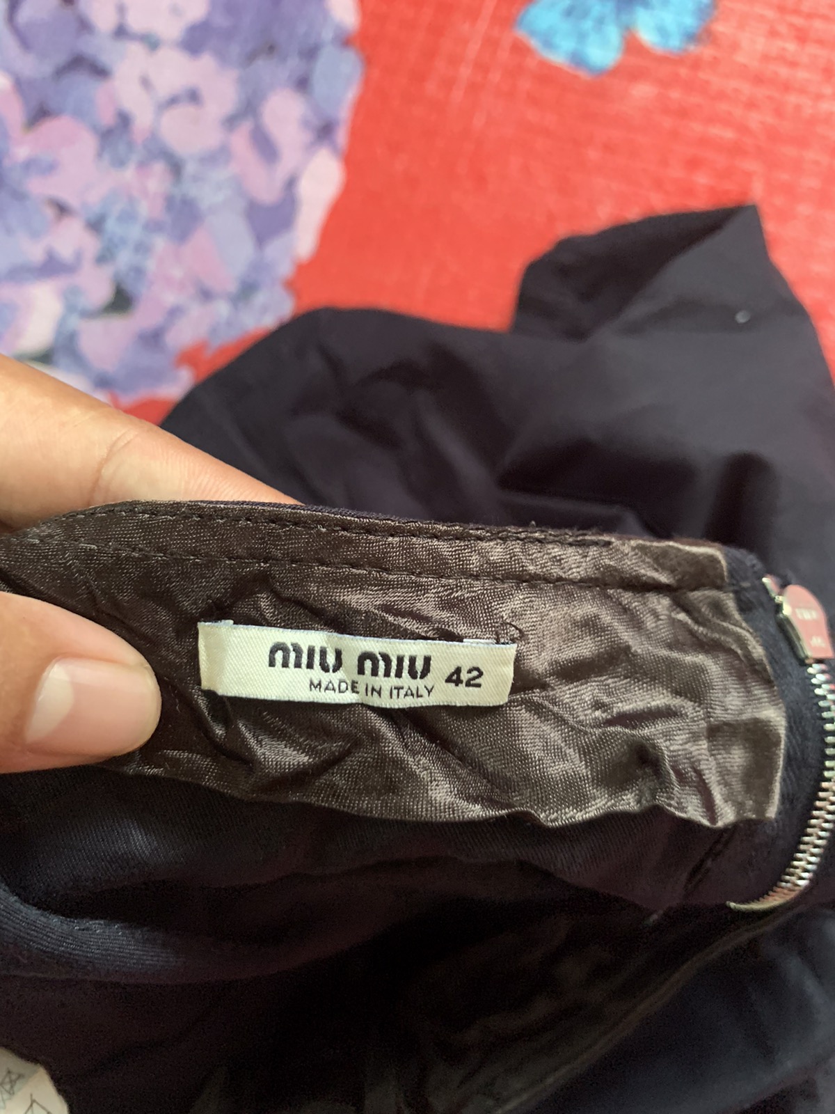 Authentic Miu Miu Black skirt - 3