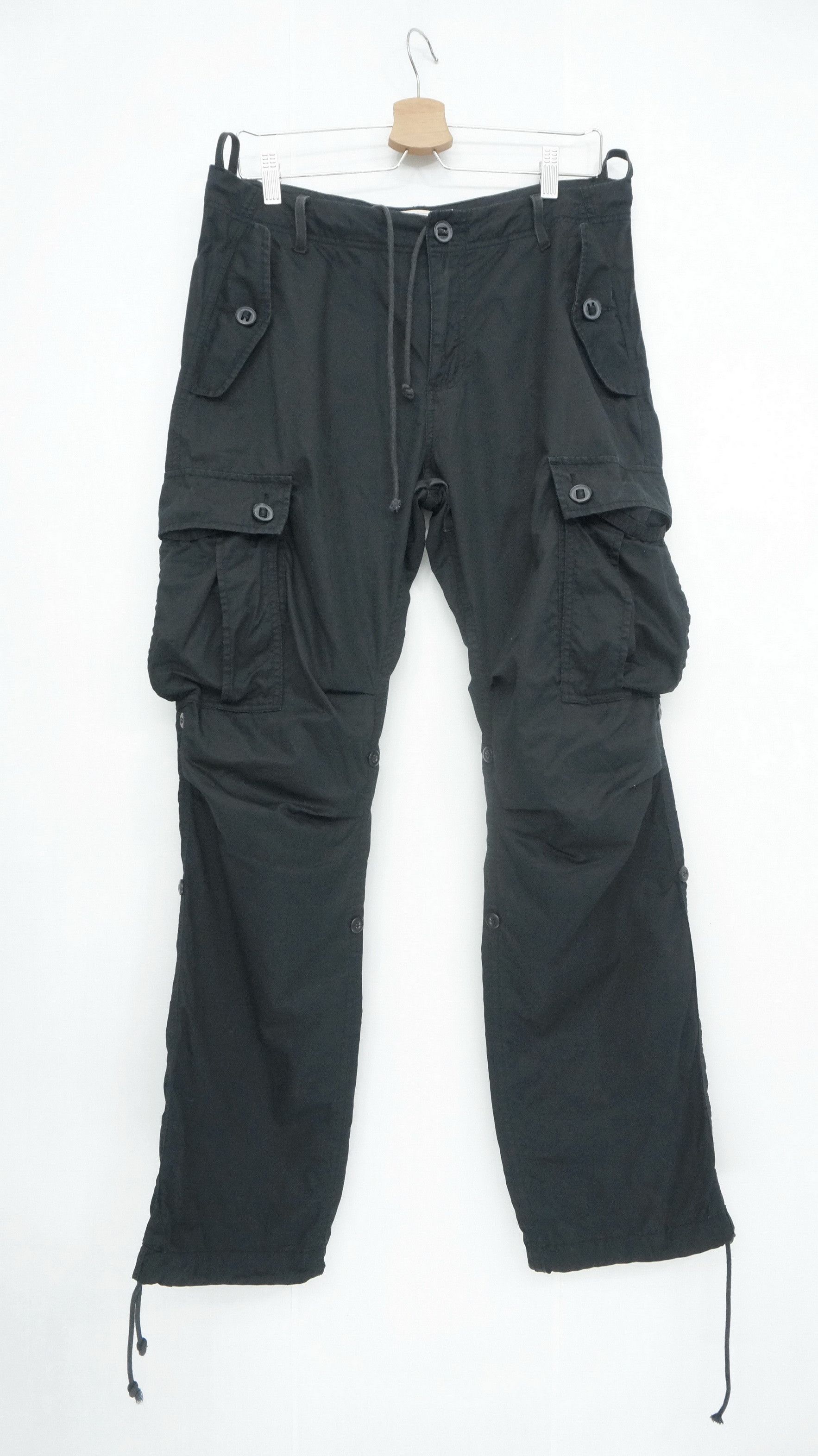 Japanese Brand - BACK NUMBER Tactical Lightweight Roll Up Cargo Pants - 1