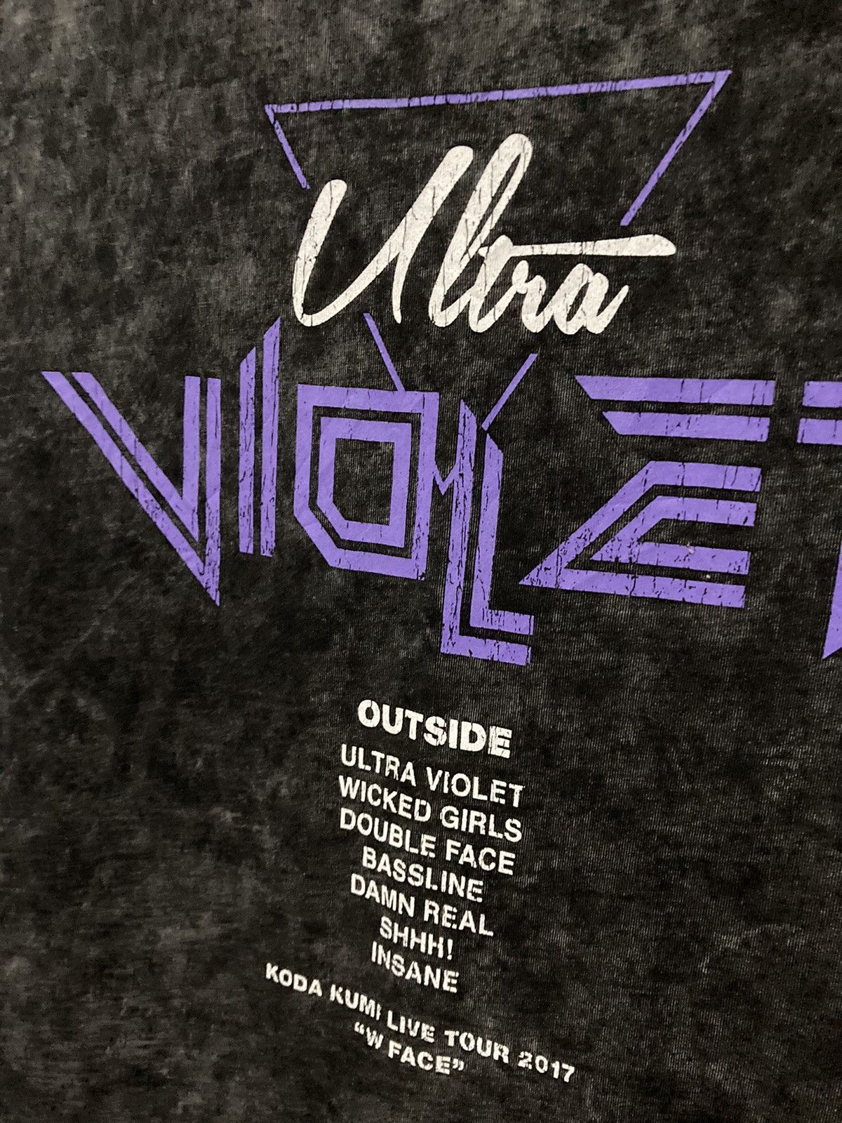 Japanese Brand - Ultra Violet Koda Kumi 2017 Tour Sleeveless Tshirt - 8