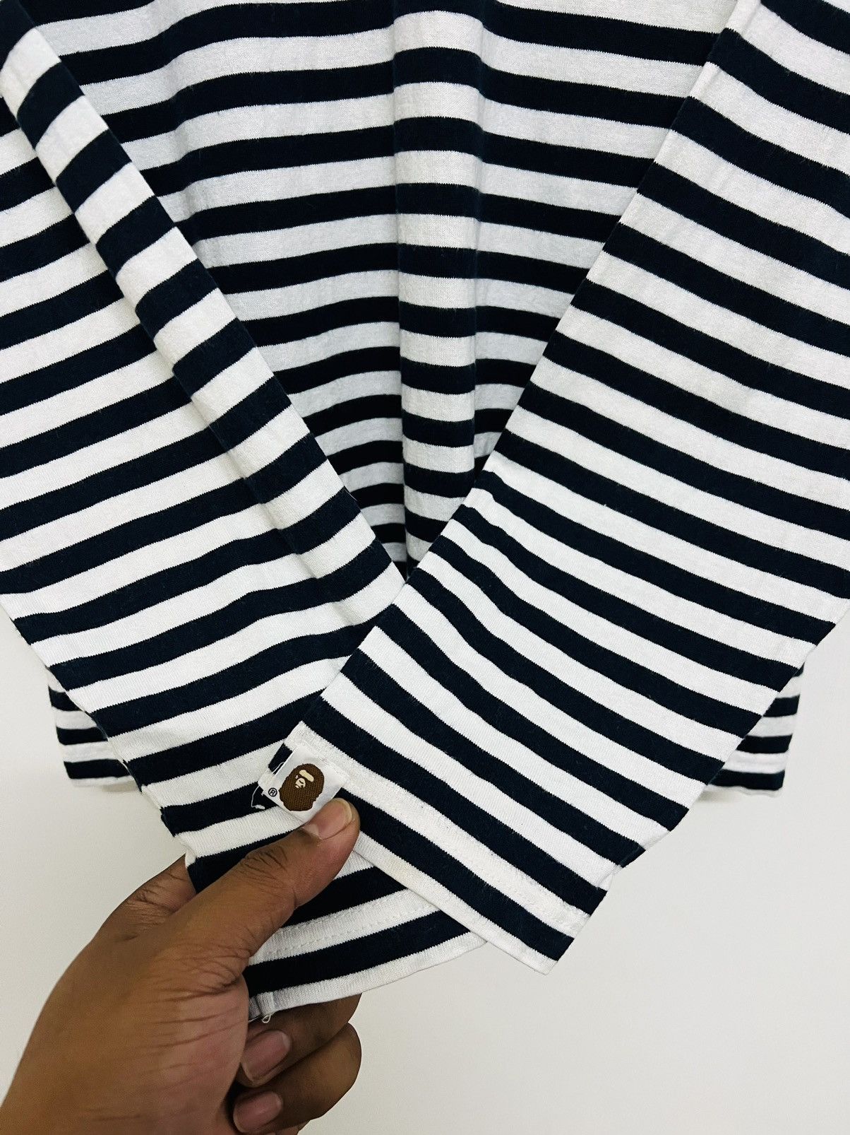 Striped Long Sleeve Tee - 5