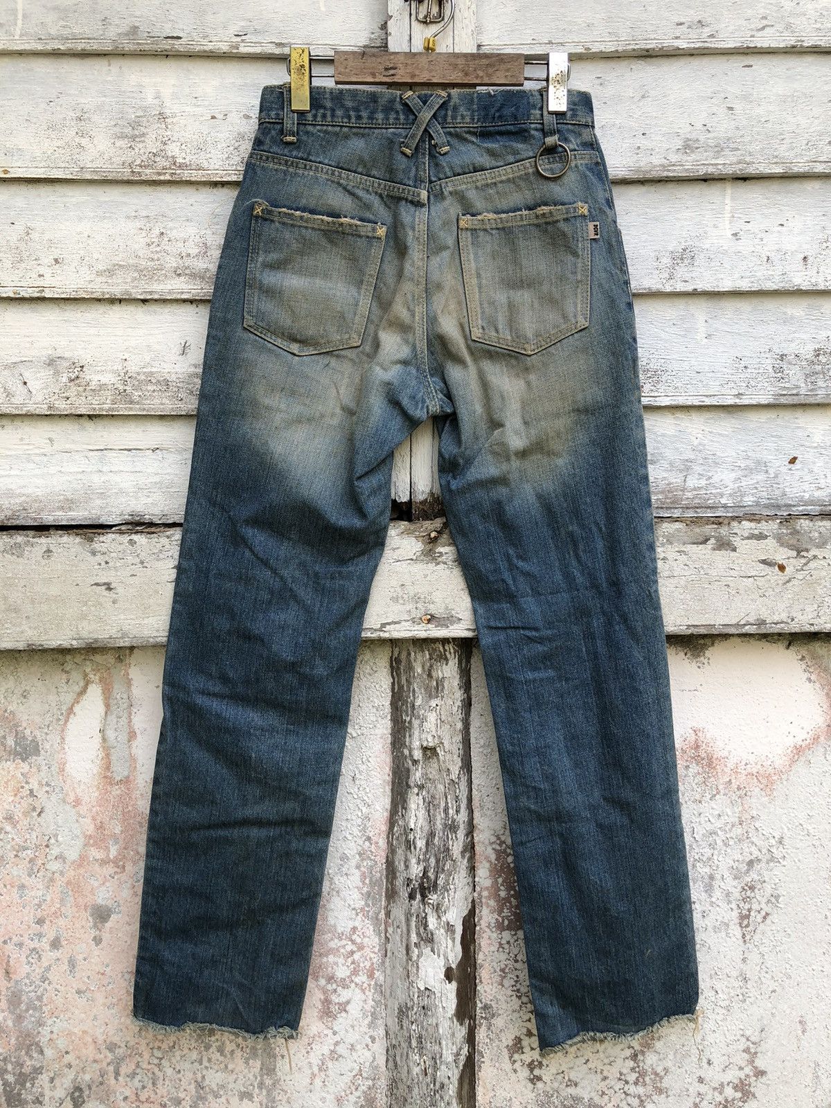 💯Felir💯Discovered Distressed Bush Pocket Pant Jean - 7