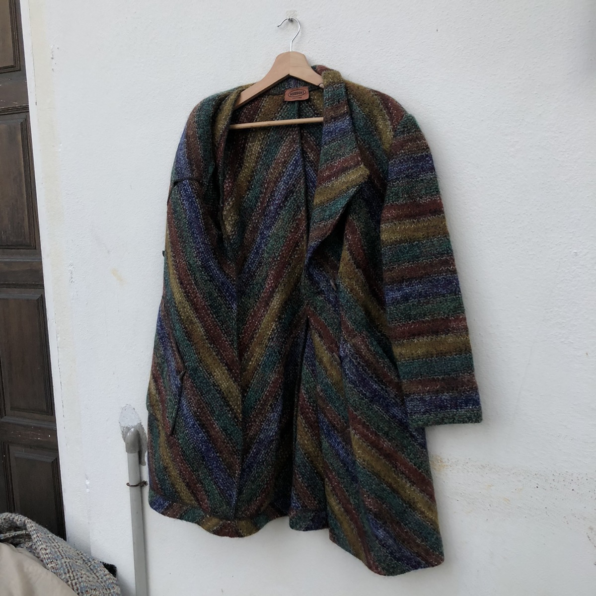 LONG JACKET WOOL MISSONI MADE IN ITALY - 10