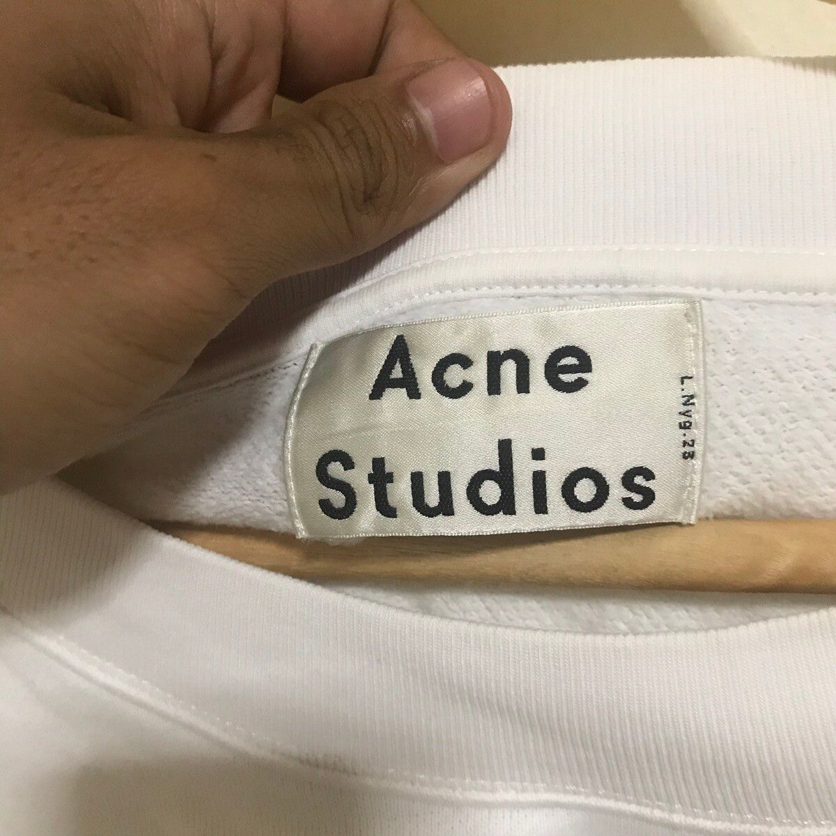 Acne studios crop top sweatshirt zipper raf simons d&g - 2