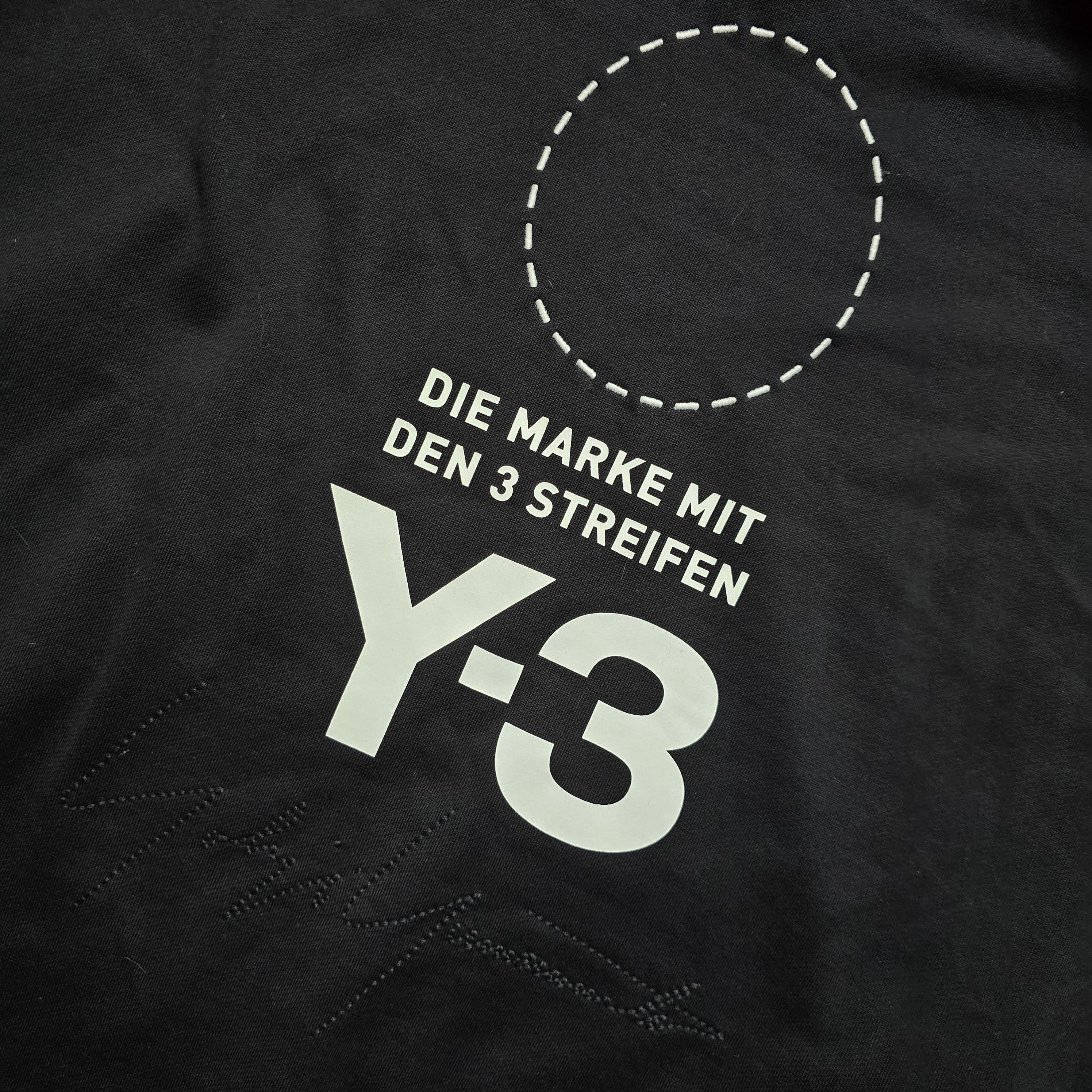 Y-3 Yohji Yamamoto x Adidas- Stacked Logo Hoodie - 4