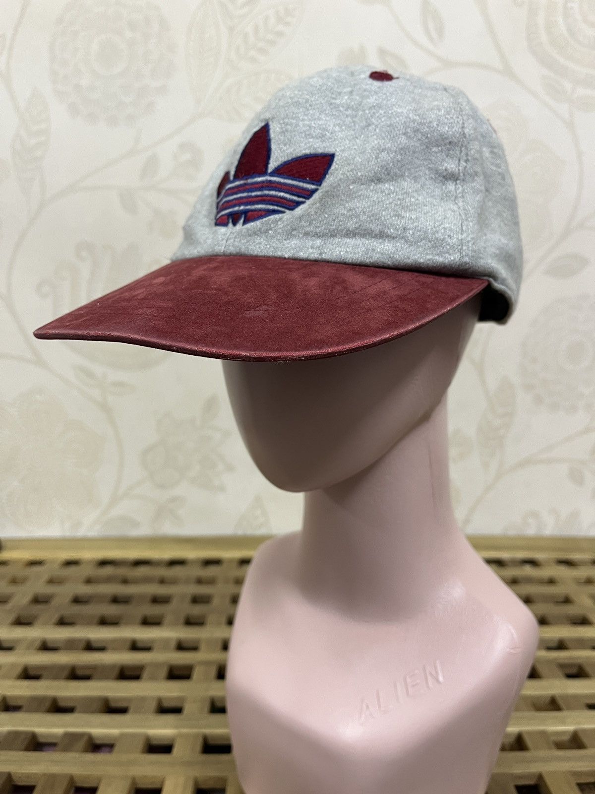 Vintage Adidas Trefoil 1990s Japan Snap Back Hat - 4