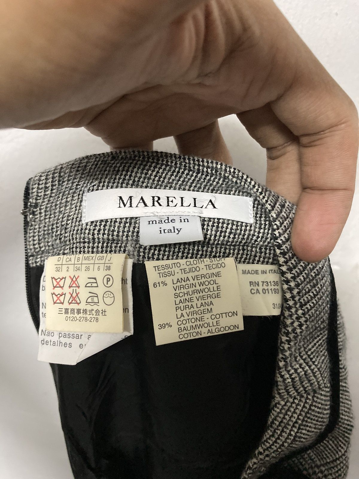 Designer - Vintage Marella Skirt - 10