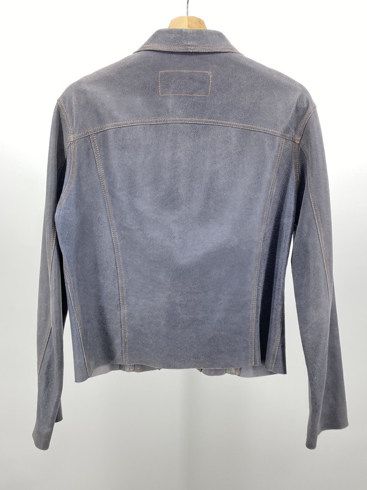 Lucien Pellat Finet - Leather Trucker Jacket - 2