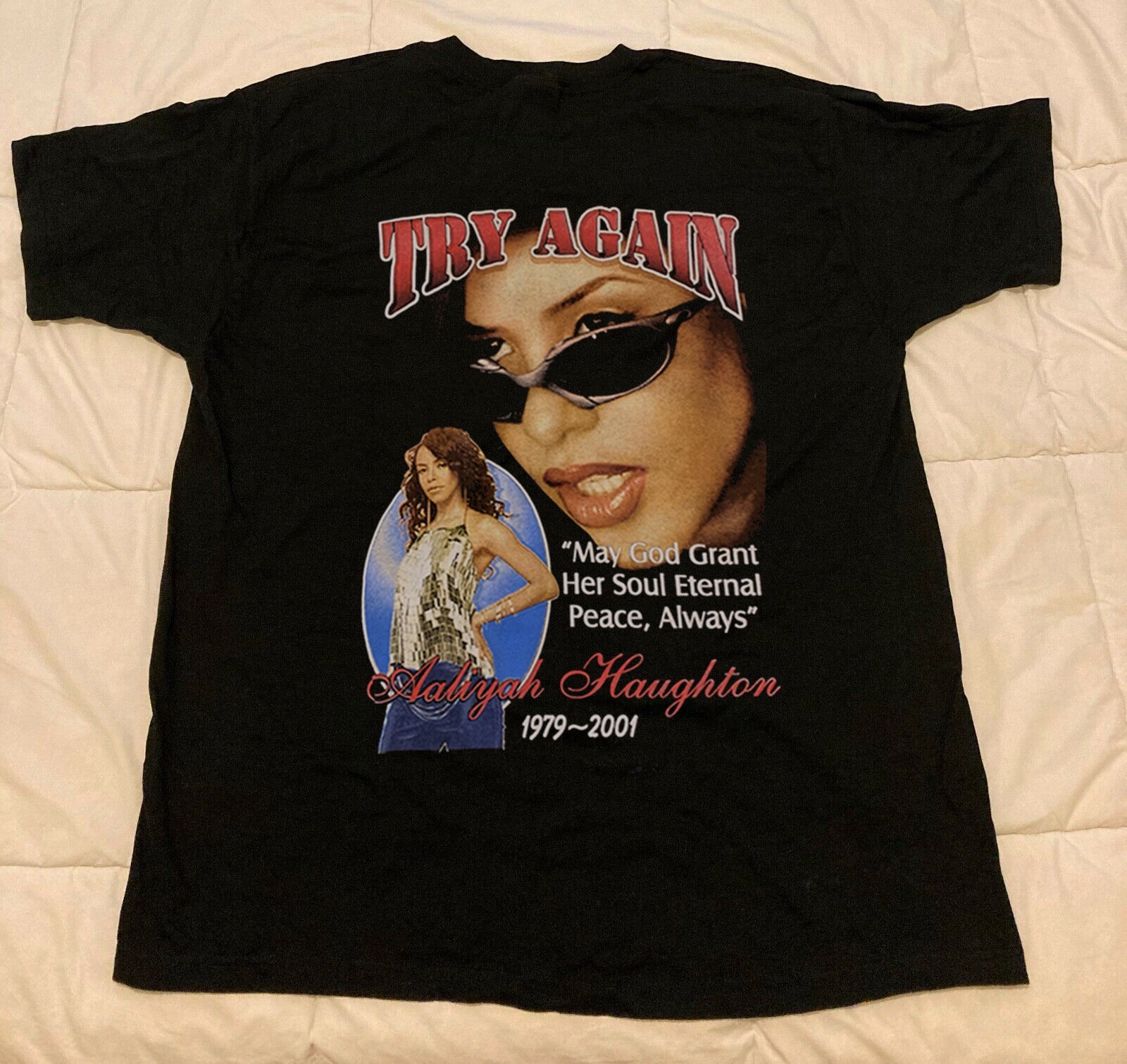 Band Tees - Aaliyah T-shirt tour 2001 - 2