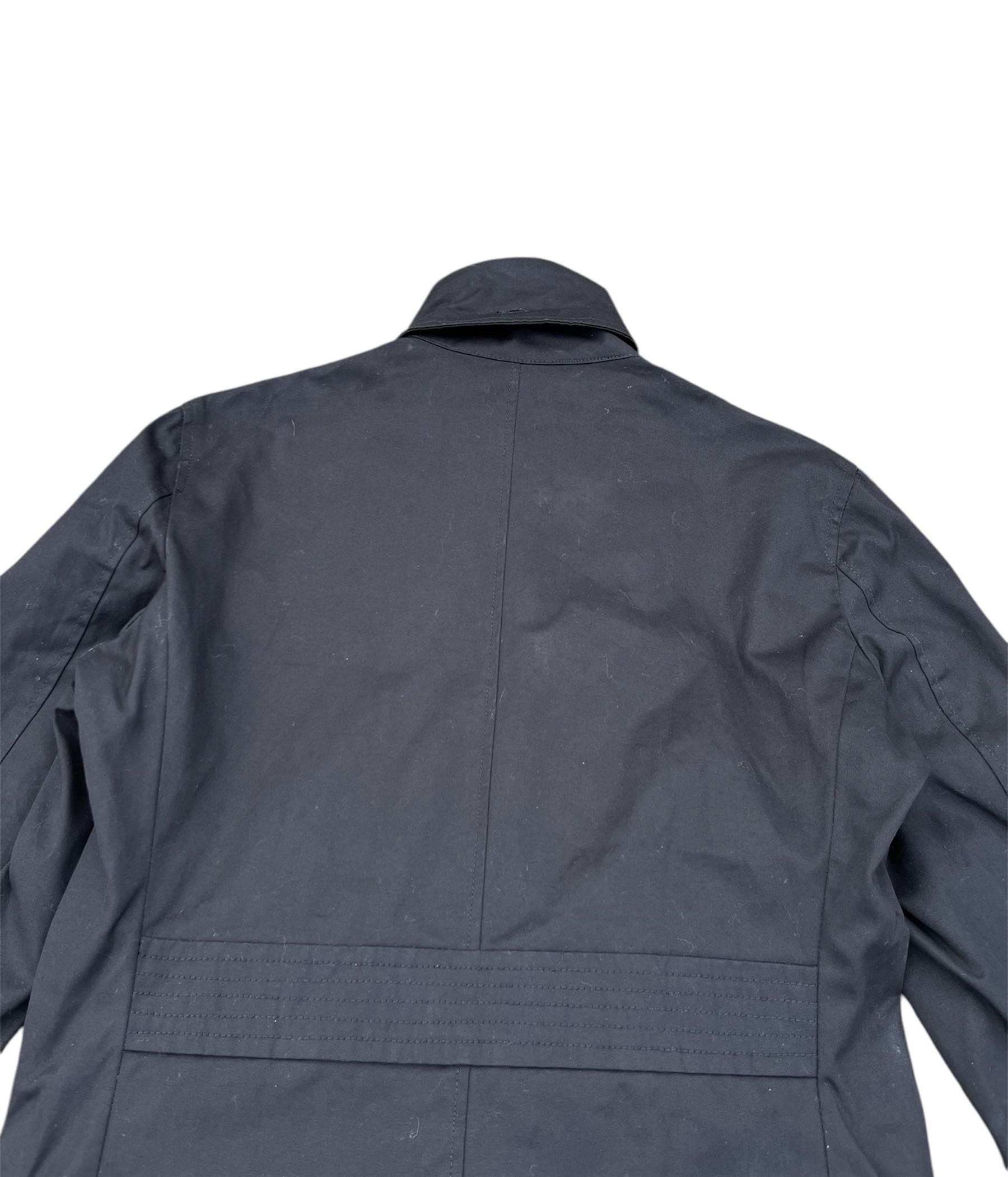 Tete homme by issey miyake double breasted peacoat jacket - 14