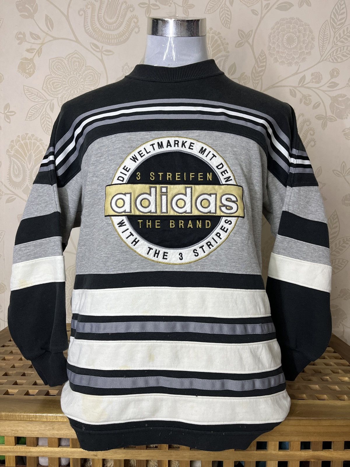 Super Rare Vintage Adidas 3 Stripes Descente Made In Japan - 3