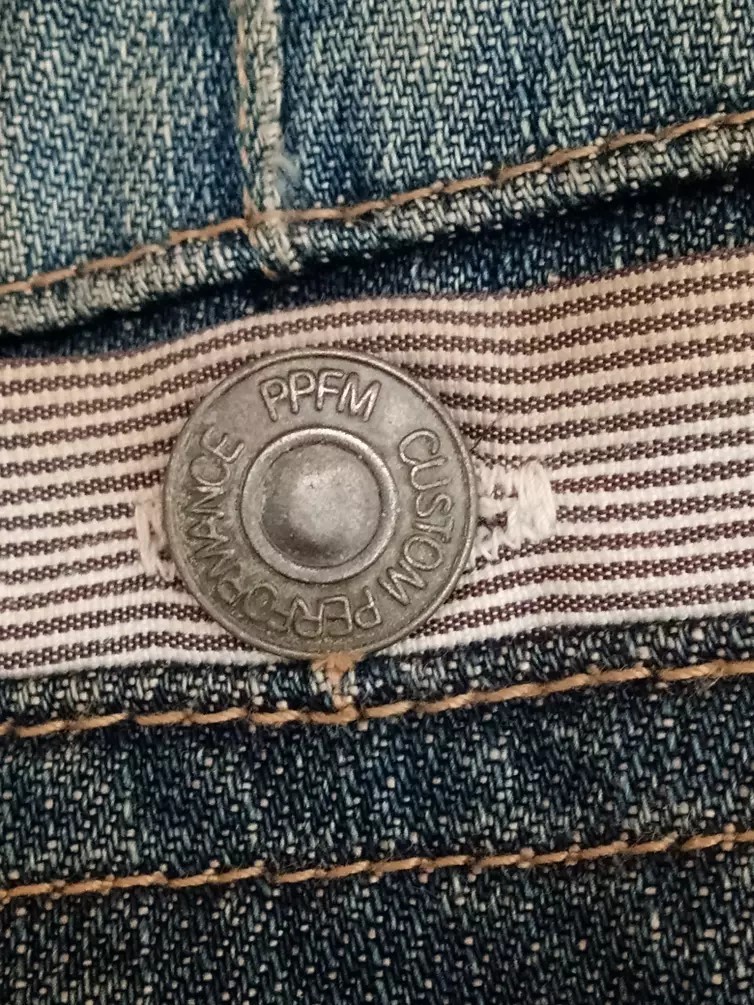 PPFM - PPFM Bondage denim pants - 9