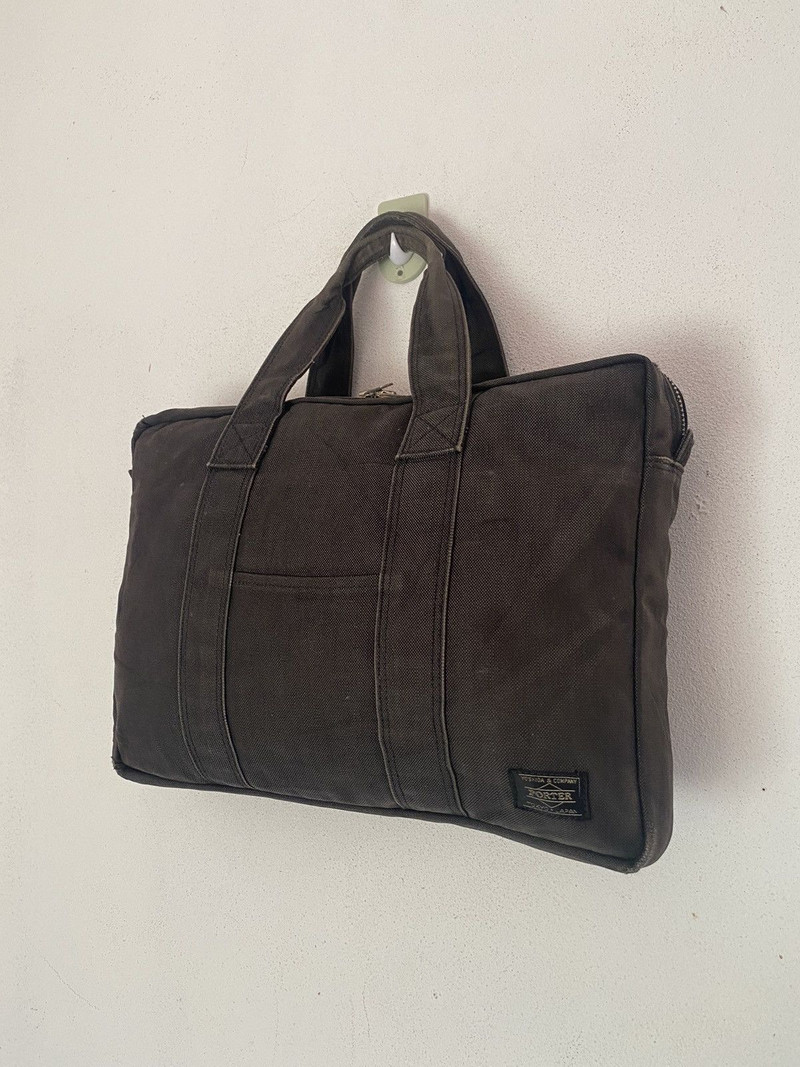 BAG PORTER BY YOSHIDA KABAN BLACK IN COTTON MESSENGER BAG - 1