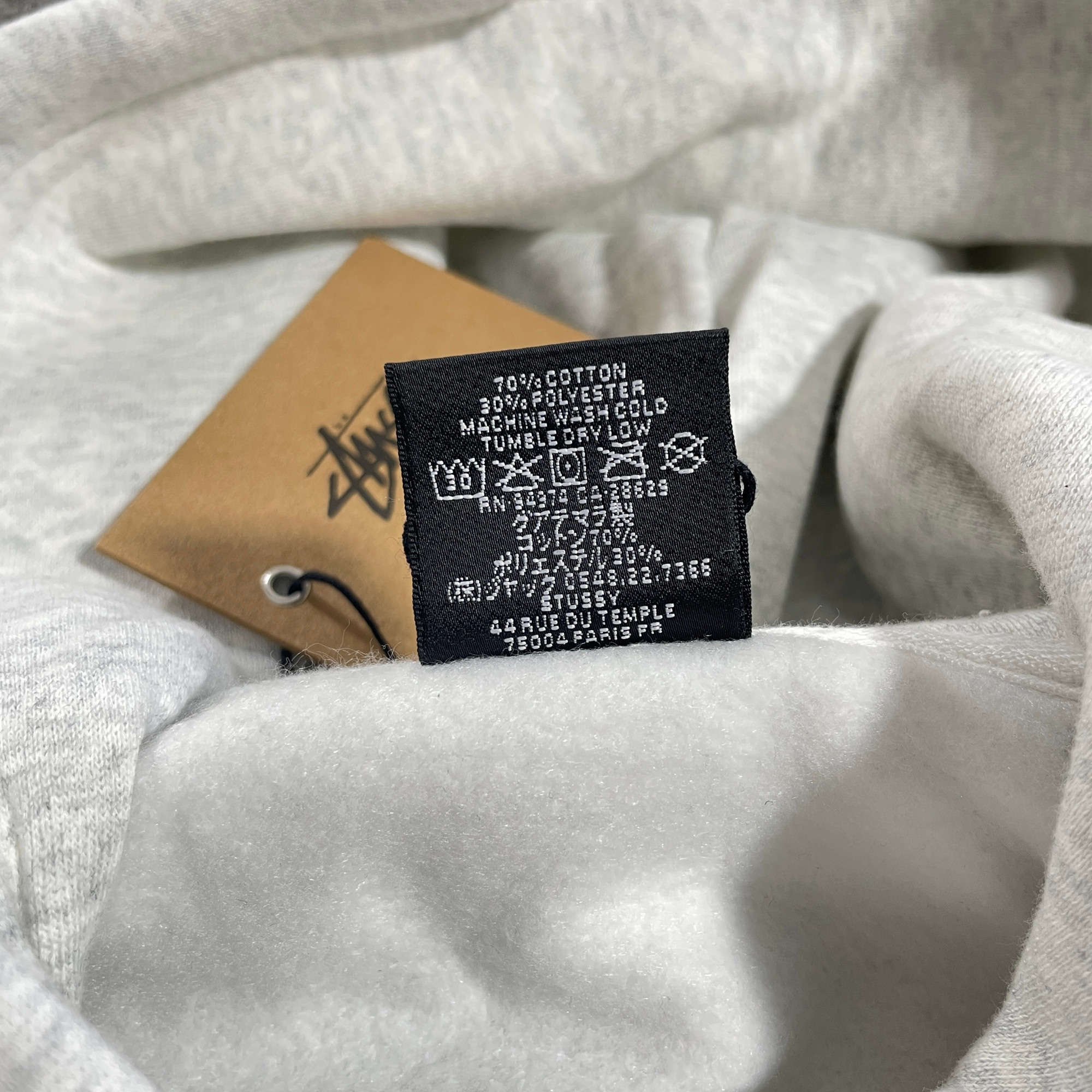 Stüssy Stussy 8 Ball Hoodie Ash Heather // Large | hlnstuff
