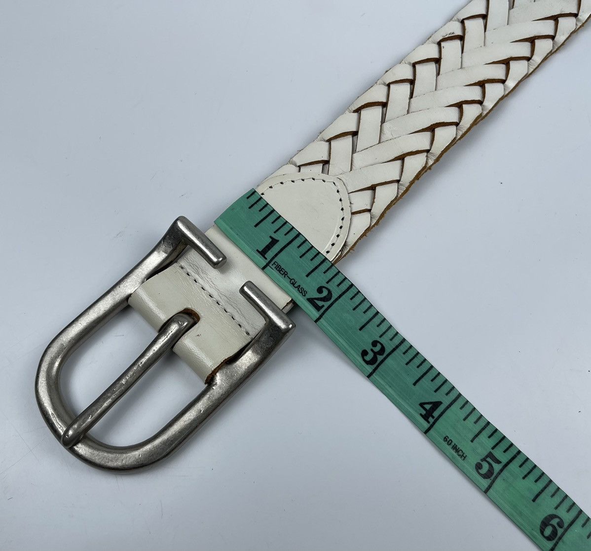 Genuine Leather - men's bigi leather belt - 4