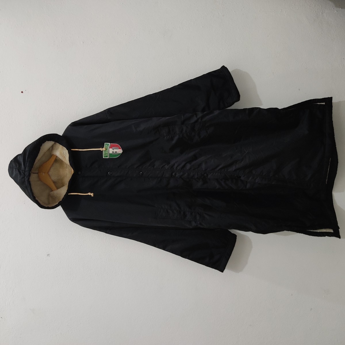 Benetton - United Colors of F1 Big Logo Warm Trench Raincoat - 2