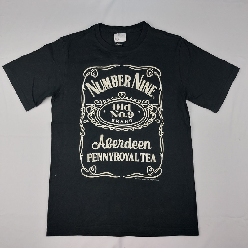 NUMBER (N)INE NUMBER NINE BIG LOGO JAPANESE BRAND SHIRTS | fsstore