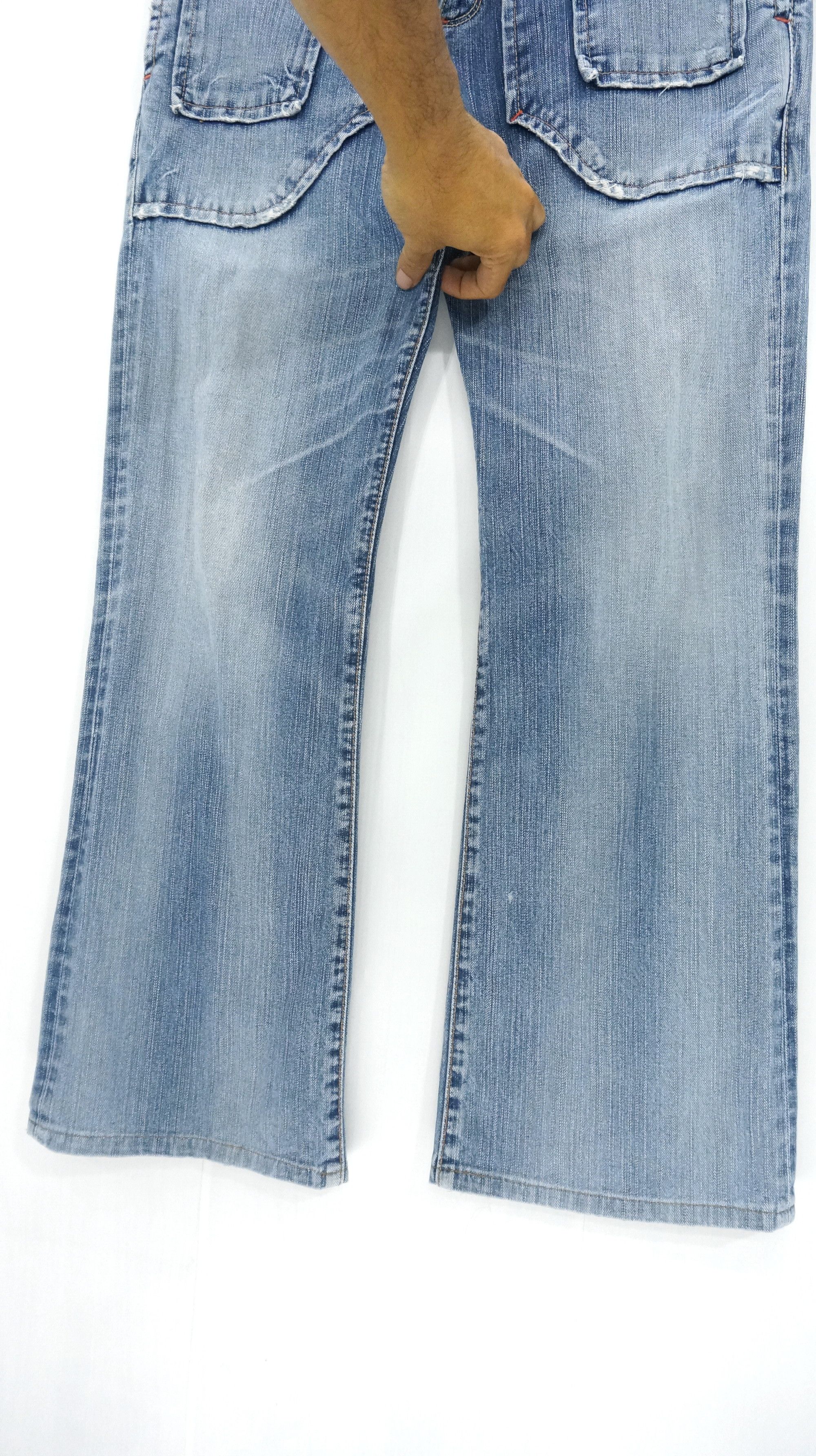 🔥🔥 EDWIN Vintage Flared Bush Blue Jeans - 7