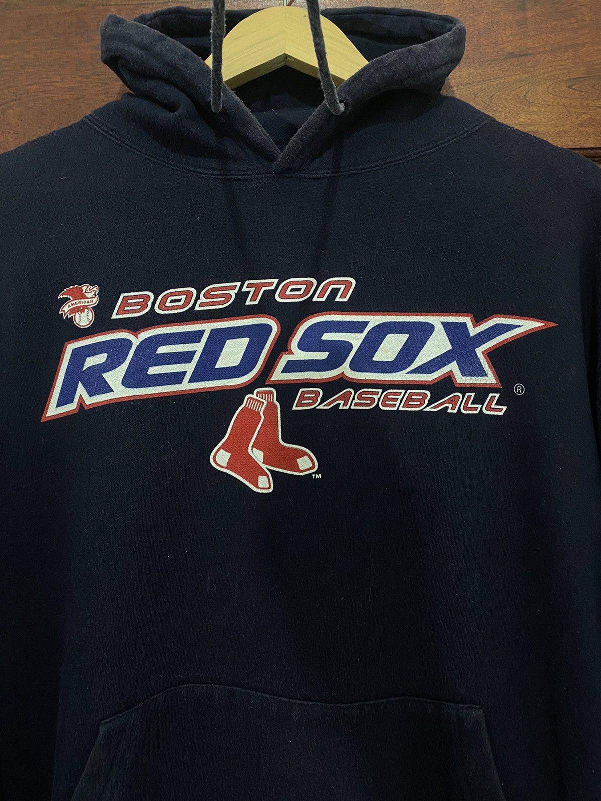 Vintage - Boston Red Sox Baseball Pullover Sweatshirt - 3