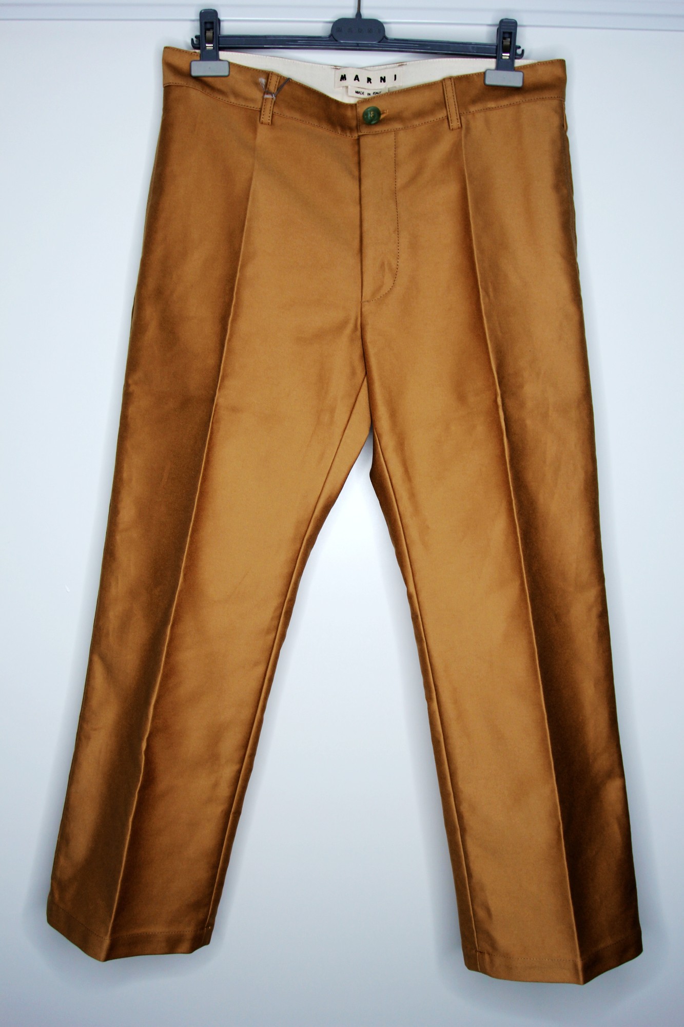 BNWT SS20 MARNI STRUCTURED COTTON PANTS 50 - 2