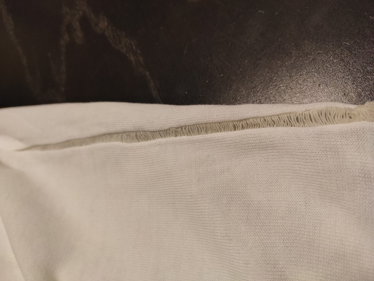 GRAIL! White sweater with strap sleeves and mesh detail - 5