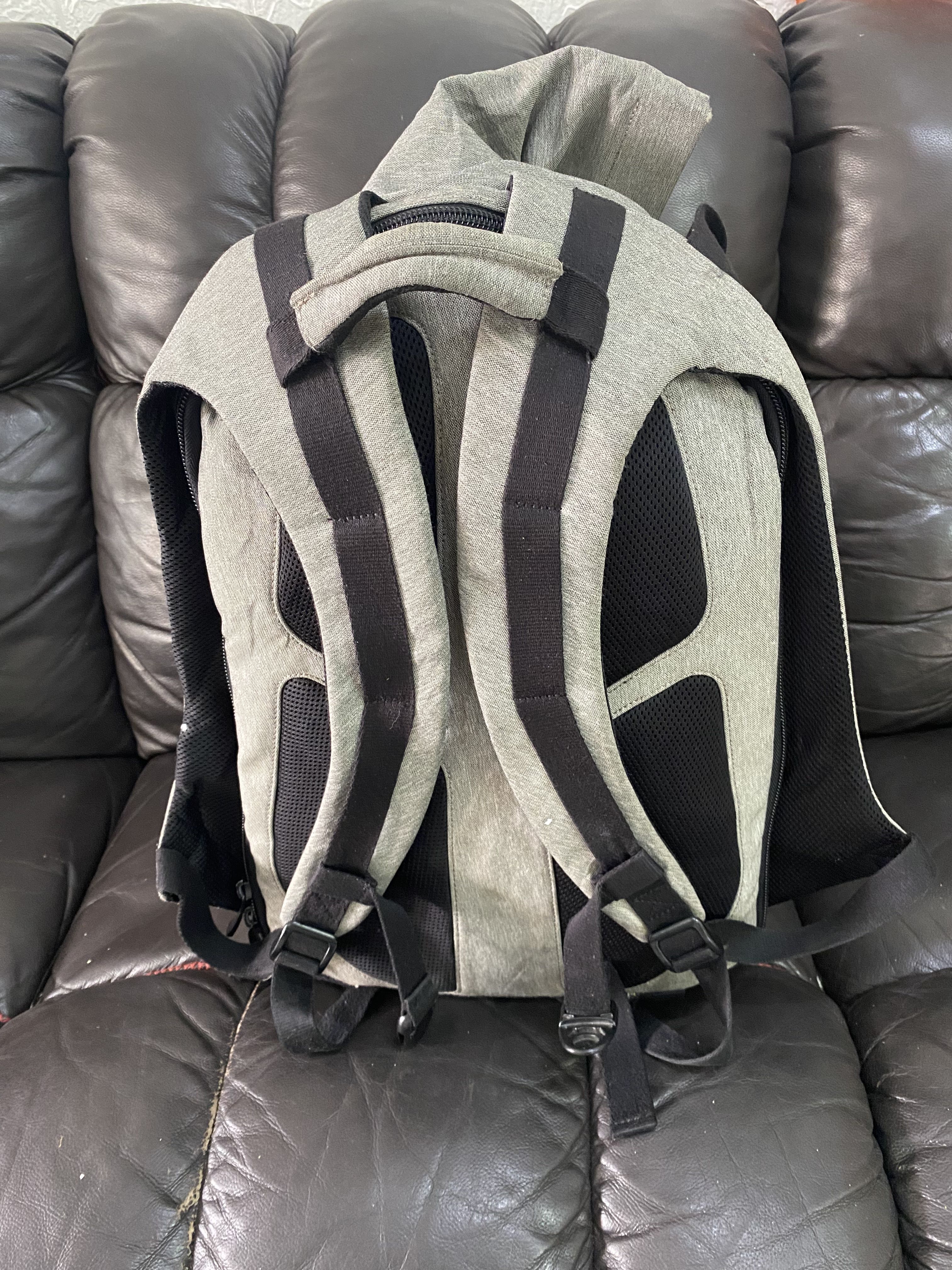 Cote & Ciel Gray Unique Travel Laptop Backpack - 6