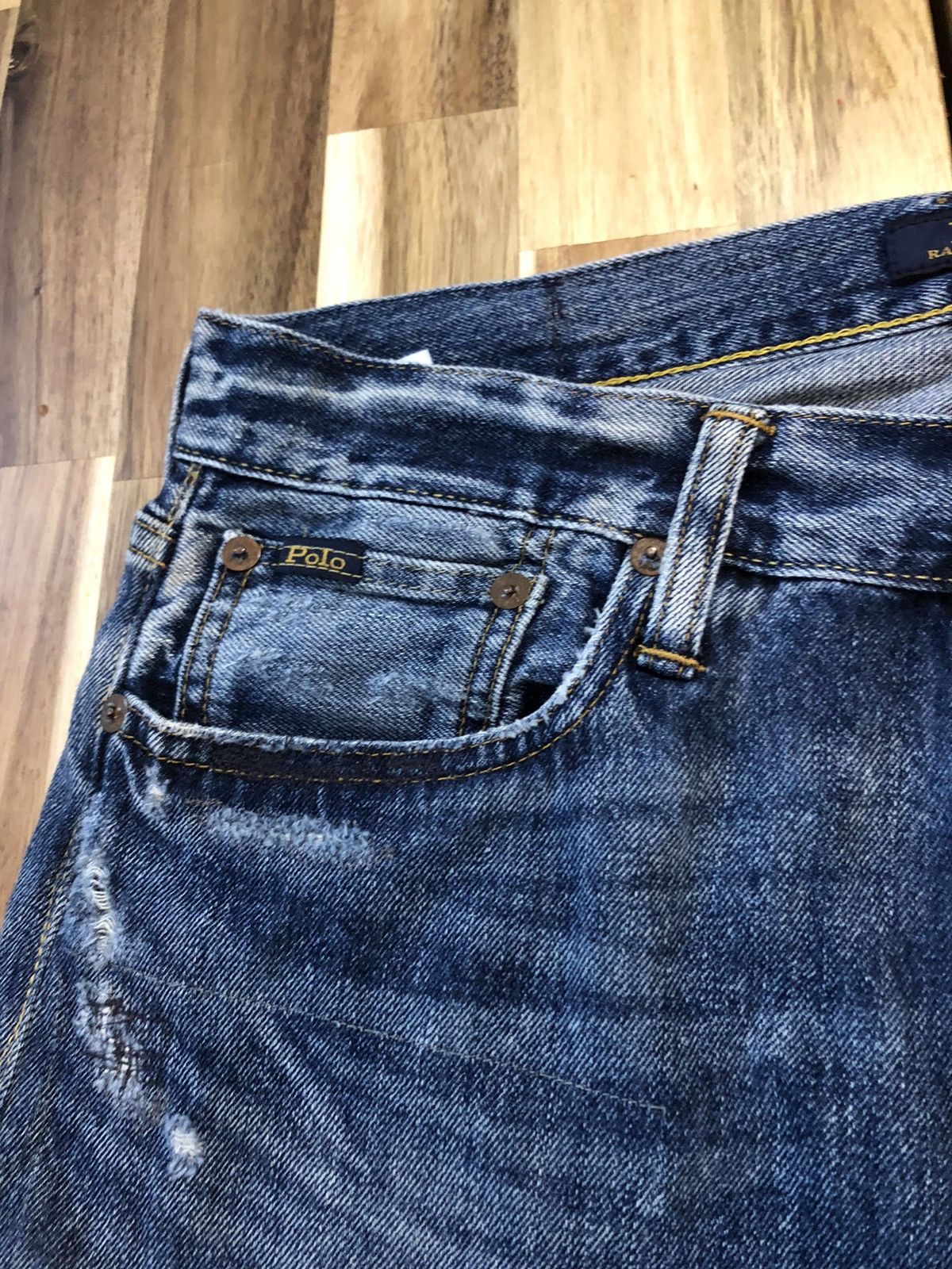 Polo Ralph Lauren Distressed Design Denim Jeans - 5