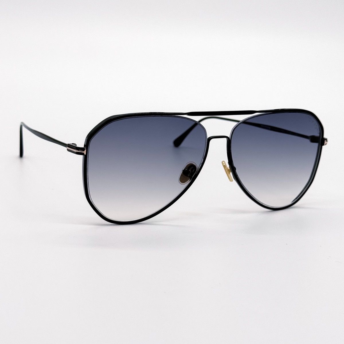 ЄNEW TOM FORD CHARLES-02 TF853 01B SUNGLASSES FT0853/S - 5