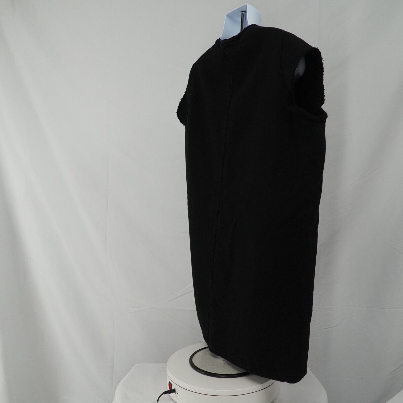 Jumbo Black Sleeveless Sweater Shirt Oversized SS16 Cyclops - 14