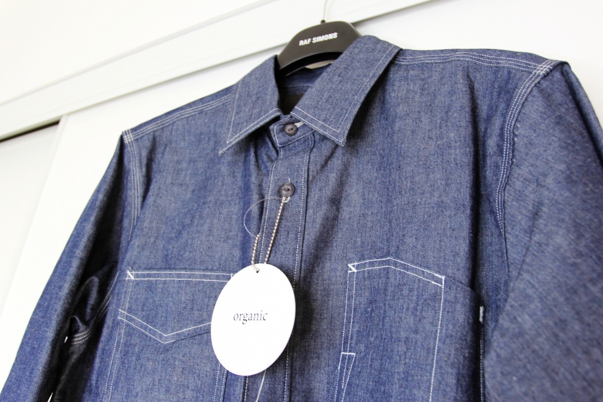 BNWT AW20 FUMITO GANRYU PLEATED DENIM SHIRT 2 - 4