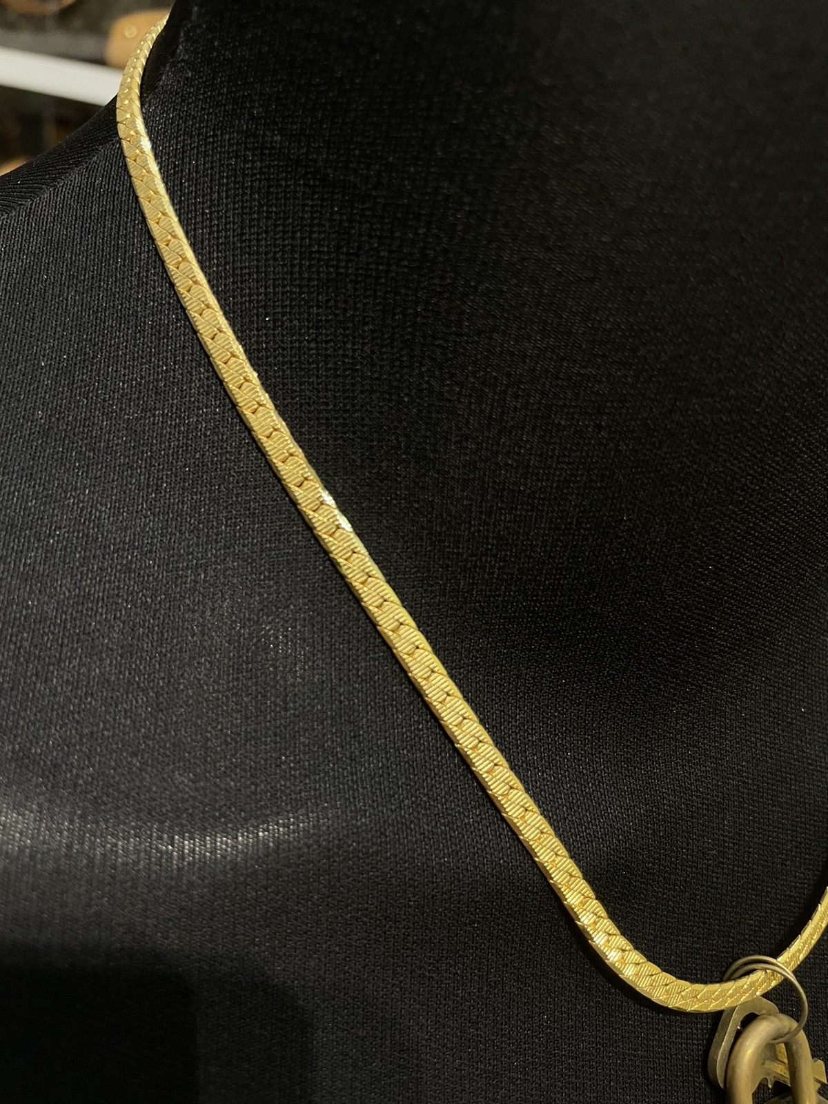 Louis Vuitton /key / Gold Necklace - 4