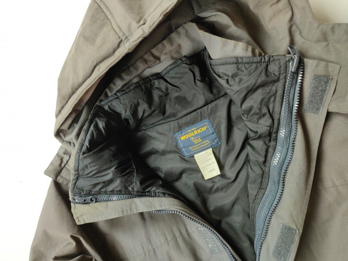 Winter Session - Heavy Discoloration Woolrich Large Jacket Outwear - 7
